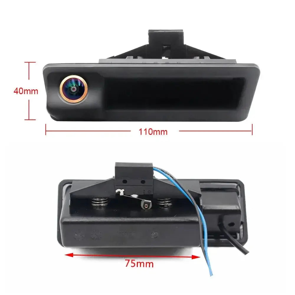 Rear View Camera For BMW X1 X3 E39 E53 E82 E88 E84 E90 E91 E92 E93 E60 E61 E70 E71 E72 Backup Reverse AHD 2K Fisheye Lens Camera by InterCyprus Trading Ltd