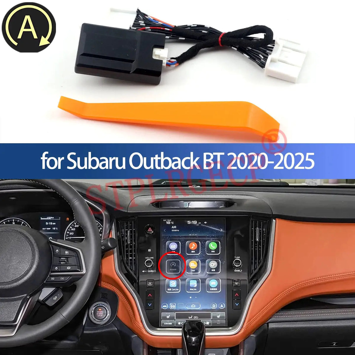 For Subaru Outback BT 2020-2025 Car Automatic Stop Start Engine System Off Cable Plug and Play Eliminator Parts by InterCyprus Trading Ltd