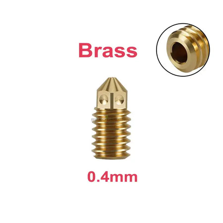 Upgrade Nozzle For Anycubic Kobra 3 Max 0.4mm 0.6mm 0.8mm Brass-0.4