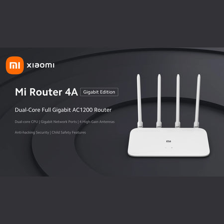 Xiaomi Router 4A Gigabit Edition &ndash; High Gain Antennas