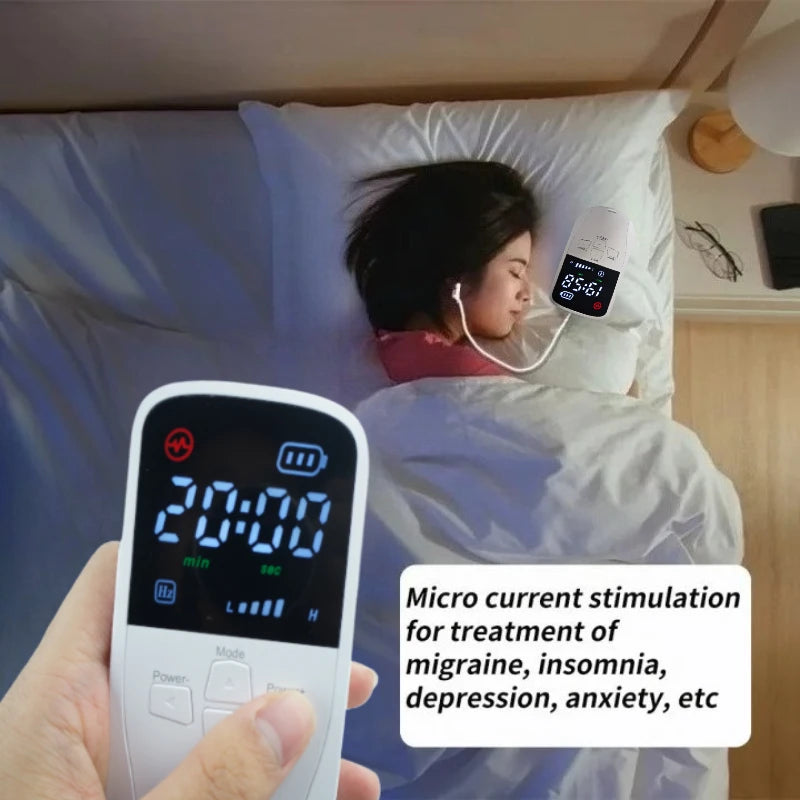 Clip per orecchio di stimolazione del nervo vago CES dispositivo per il sonno