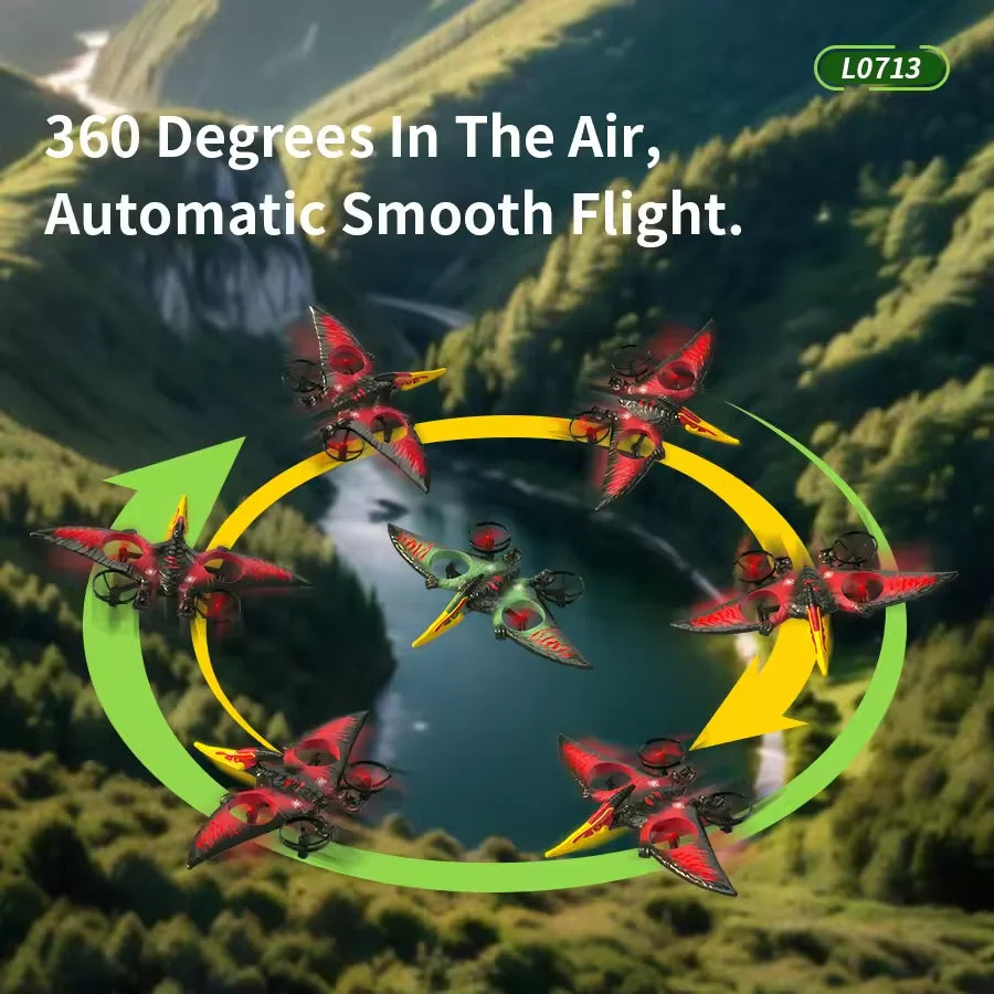 CONUSEAC Pterosaur τηλεκατευθυνόμενο αεροπλάνο 2.4G EPP αφρώδης ανεμόπτερος με ανίχνευση βαρύτητας