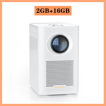 TOPSION S30MAX Projector &ndash; Portable 4K Android Beamer S30MAX BT 16GB White / EU Plug