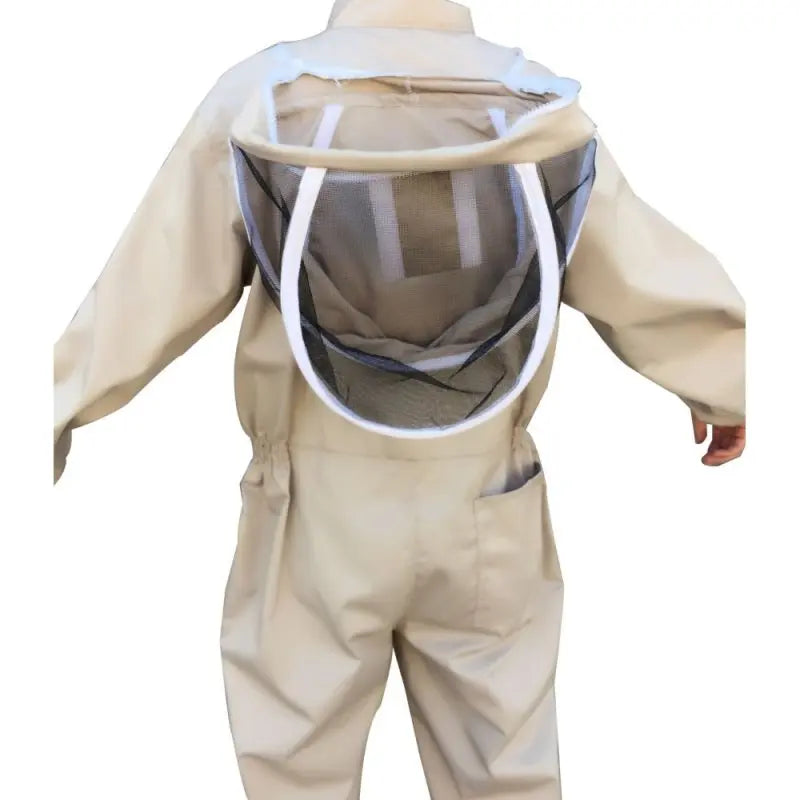 Full Body Beekeeping Suit With Leather Glove &ndash; Ventilated