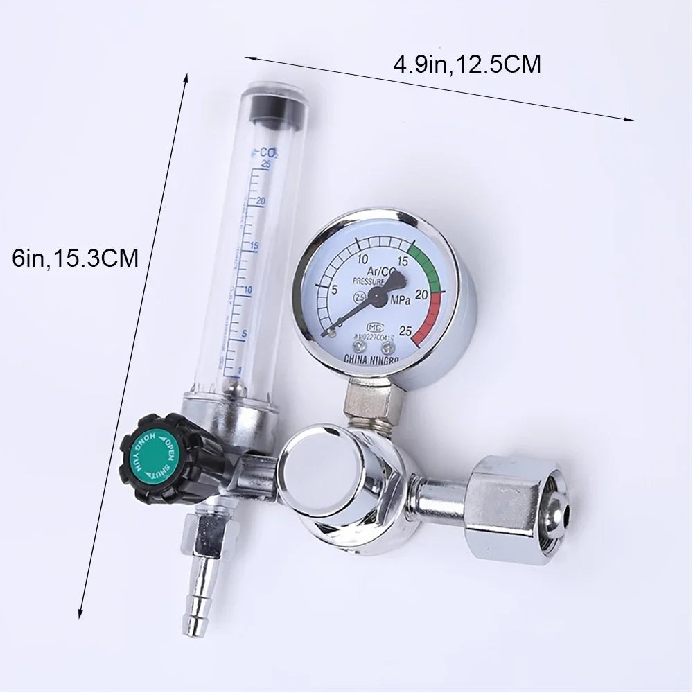New Protable CO2 Flow Meter Mig Tig 0-25 MPa - Stable Flow
