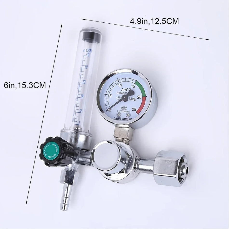 New Protable CO2 Flow Meter Mig Tig 0-25 MPa - Stable Flow