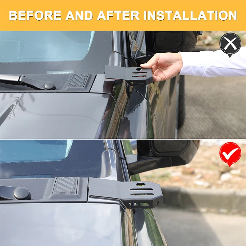 Кронштейн черной стойки A из углеродистой стали Great Wall Tank 400