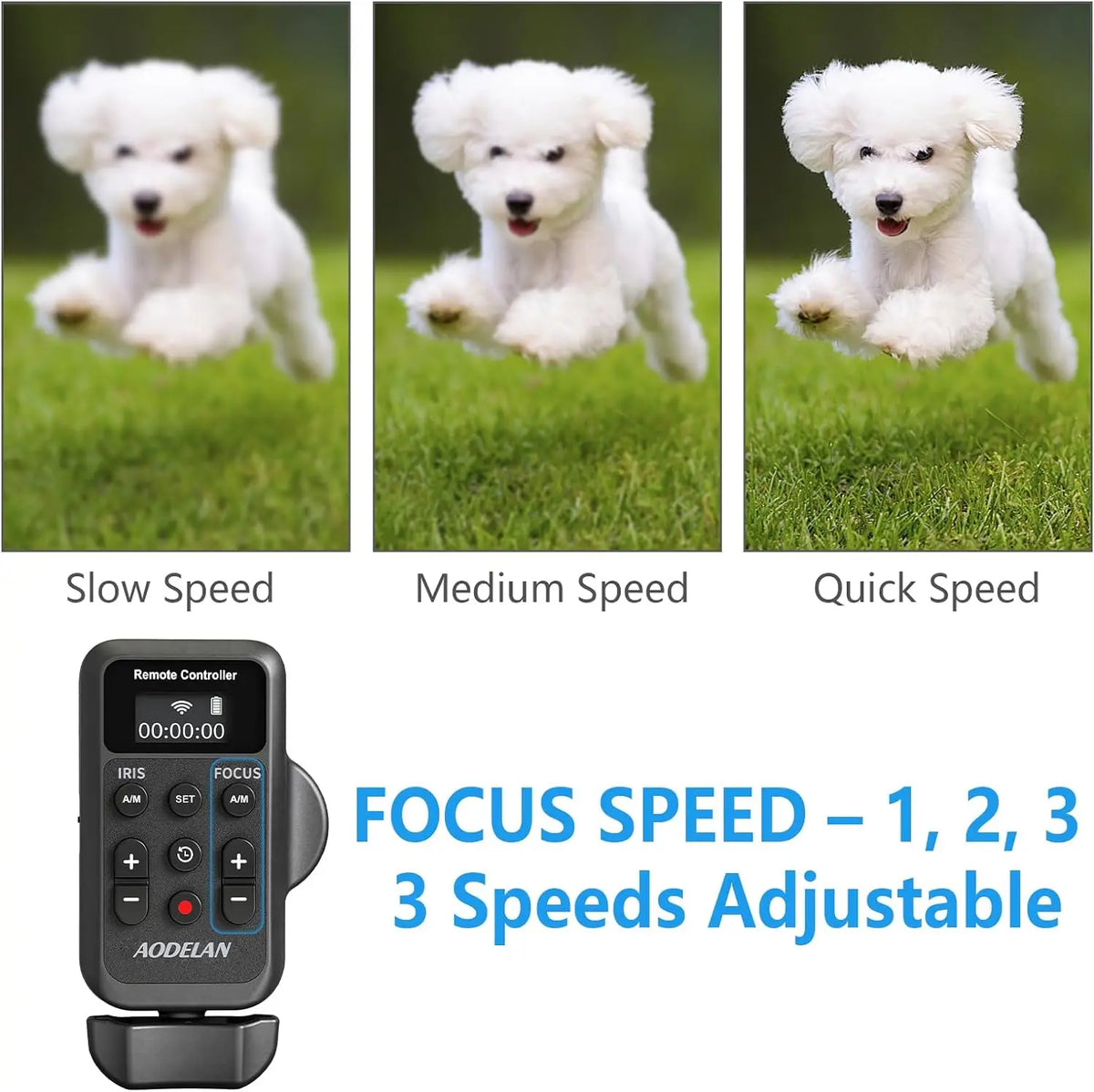 AODELAN ZC-3 &ndash; Wireless LANC Remote For Sony Canon Cameras