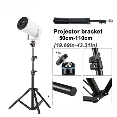 DITONG 110cm Universal Portable Tripod Stand for magcubic Projectors