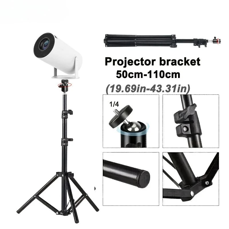 DITONG 110cm Universal Portable Tripod Stand for magcubic Projectors
