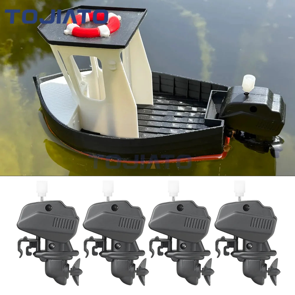 Tojiato Original Bamboo Lab Makerworld MH010 Clockwork Boat Model Kit