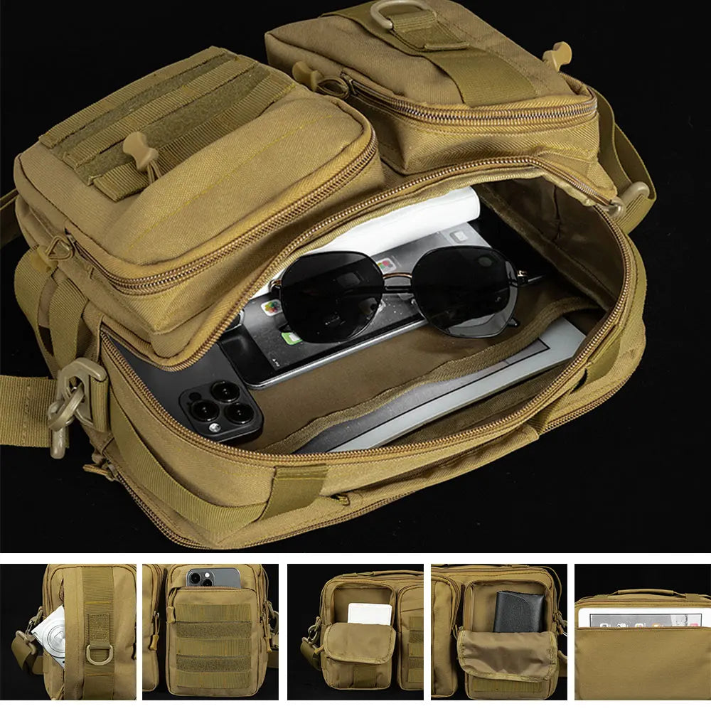 Trekking Tactical Handbags &ndash; Durable Nylon Molle Bag
