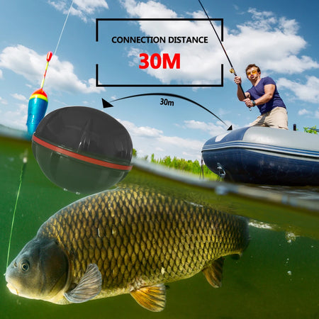 New Smart Fishfinder Fish finder Shore Tablet Boat 125KHz Lake 60M App Sea GPS Wireless Sonar Smartphone