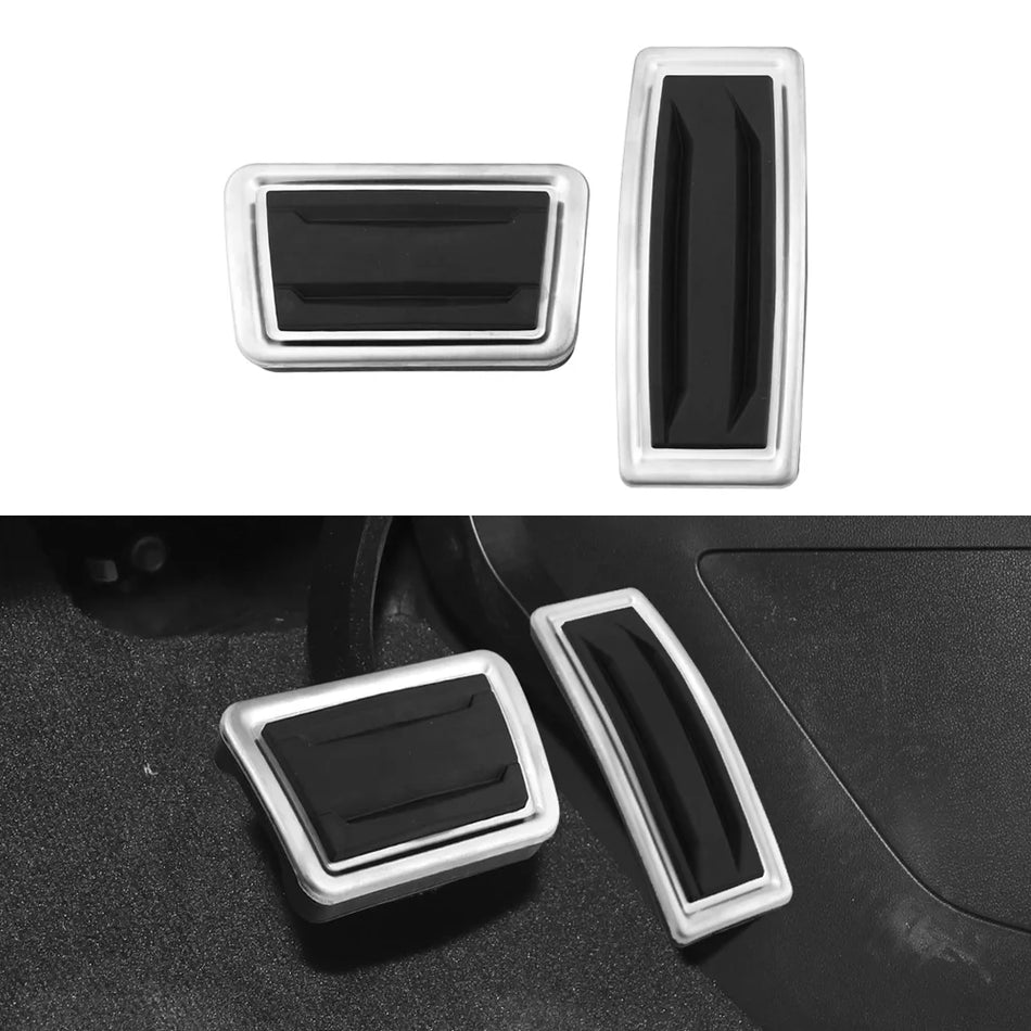 Nakładki na pedały z nierdzewnej stali Cadillac XT5 XT4 XT6, nakładki na pedał gazu i hamulca