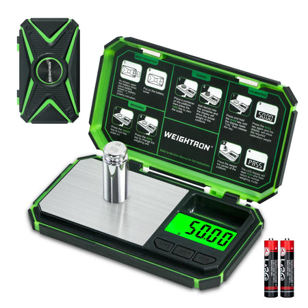 Weightron TU-200GRN Pocket Scale &ndash; Ultra Accurate 0.01g 200g 0.01g