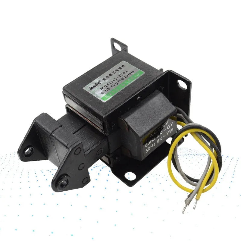 SA-3702 Solenoid Electromagnet - 5kg Pull Force 20mm Stroke