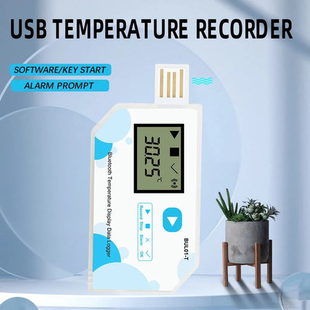 BUL01-T 60 Day LCD Data Logger &ndash; Bluetooth Temp Recorder