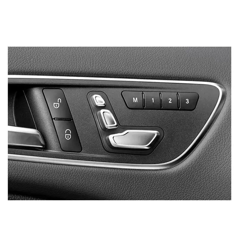 【Top Sale !!】Car Front Seat Adjustment Headrest Switch Button Cover For Benz C E GLE E260 E200 GLK 300 GLE CLS Auto Parts by InterCyprus Trading Ltd