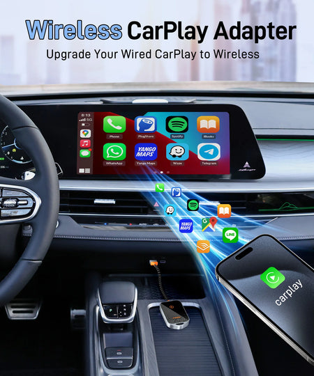 Mini C3 CarPlay Adapter &ndash; Wireless CarPlay and Android Auto
