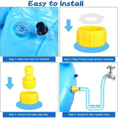 Large Elephant Splash Pad &ndash; Safe Interactive Water Play