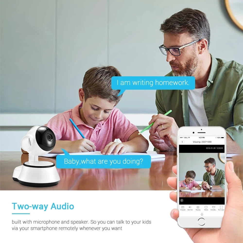 V380 Pro IP Camera &ndash; Smart HD Wireless Auto Human Tracking