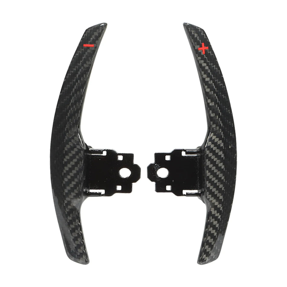Paddle Shifter Extension For BMW F Chassis, Dry Carbon Fiber 2x2 Weave, Lightweight