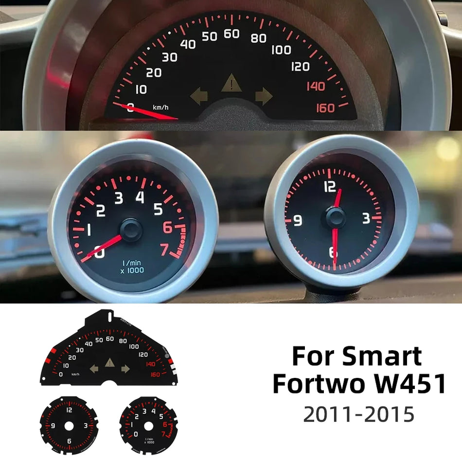 Cuadro de instrumentos digital para Smart Fortwo 451 W451 2011-2015