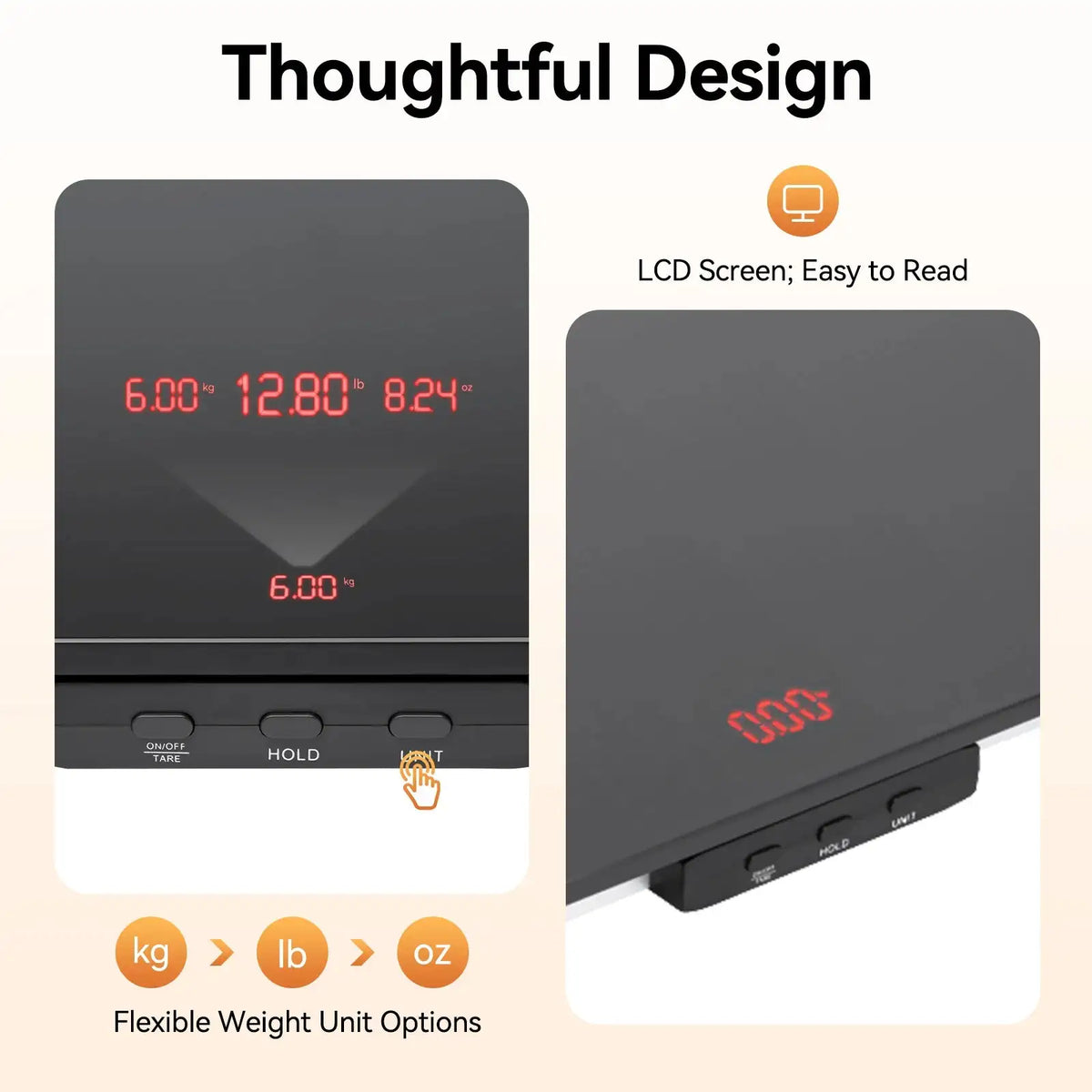100KG Digital Animal Scale 65x45 CM &ndash; High Capacity LCD