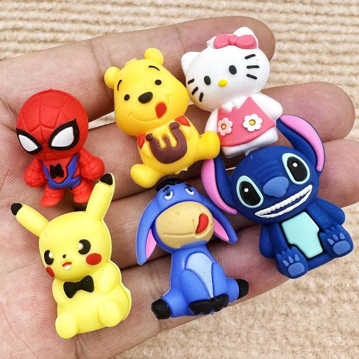 10PCS 3D Silicone Beads for Baby Teether and DIY Accessories