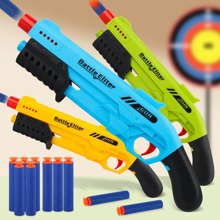 Kids Soft Bullet Blaster Toy Gun