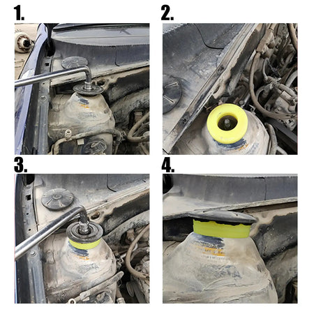 2PCS Shock Absorbing Rubber Ring For VW Golf MK4 Jetta Bora Skoda Octavia Bushing Hood Seal Front Rack Bearing Top Mount Tower by InterCyprus Trading Ltd