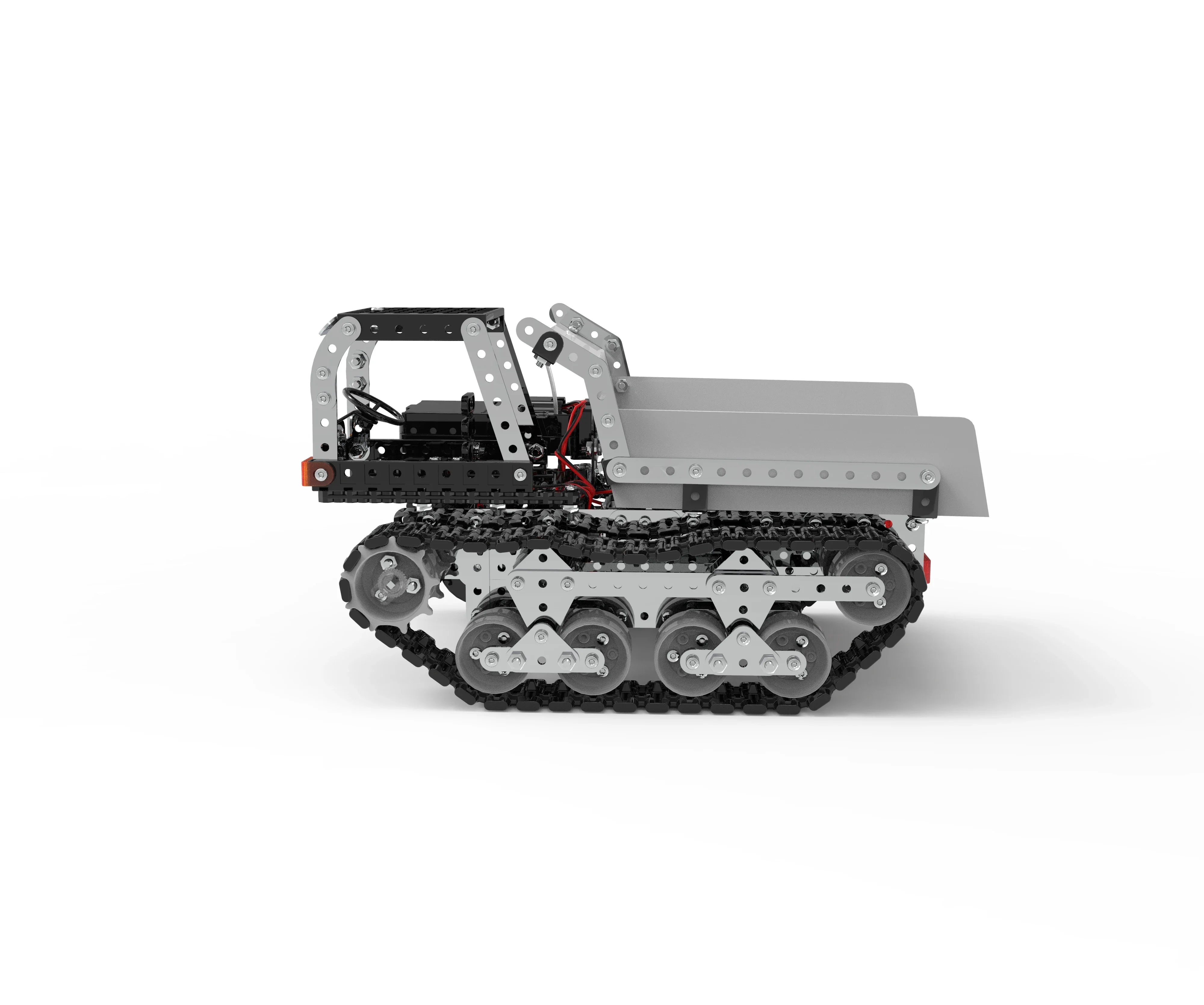 Metal Building Blocks RC Truck 10ch Dump &ndash; Sturdy Build