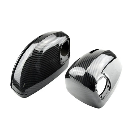 Glossy Black Carbon Pattern Side Mirror Caps for Audi TT TTS RS 8J MK2 R8 by InterCyprus Trading Ltd