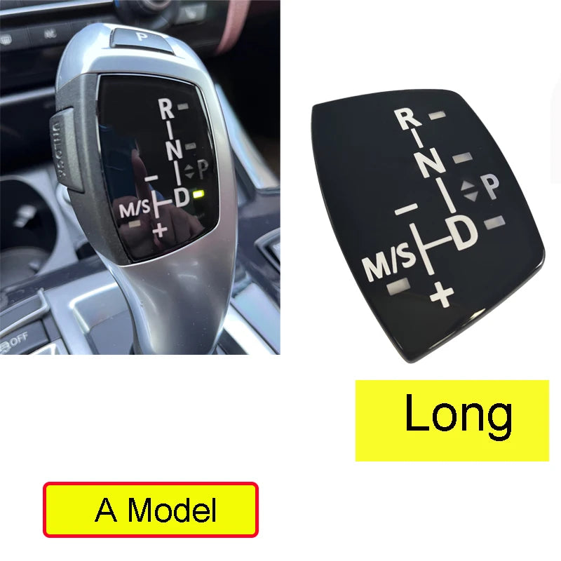 Gear Shift Knob Panel ABS Plastic for BMW F10 F11 F01 F30 F32 F25 X3 by InterCyprus Trading Ltd