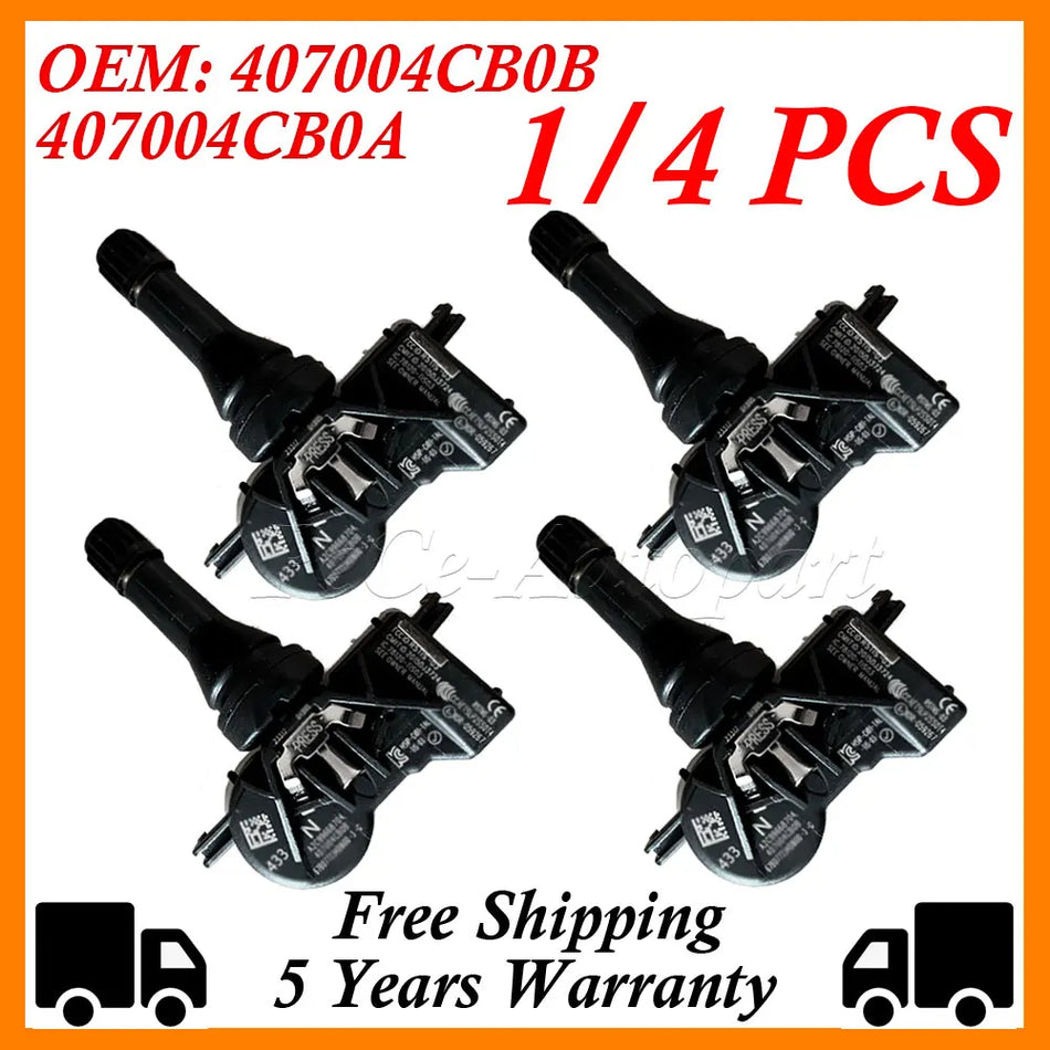 TPMS-bandenspanningssensoren voor Renault Espace Kadjar Koleos