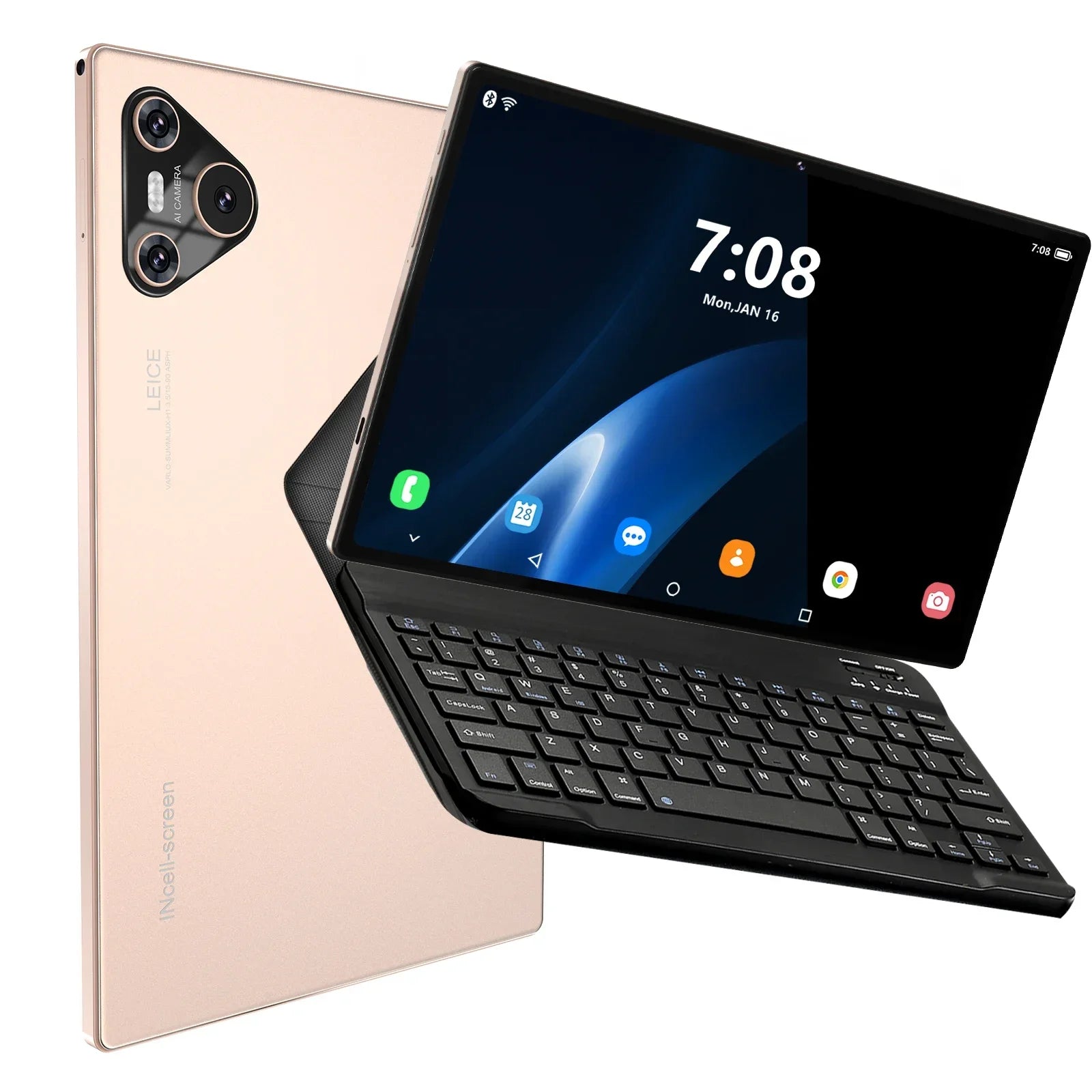 Original Pad 9 Pro Tablet &ndash; Snapdragon 8 Gen 2 Performance Golden and Keyboard / 12GB 512GB