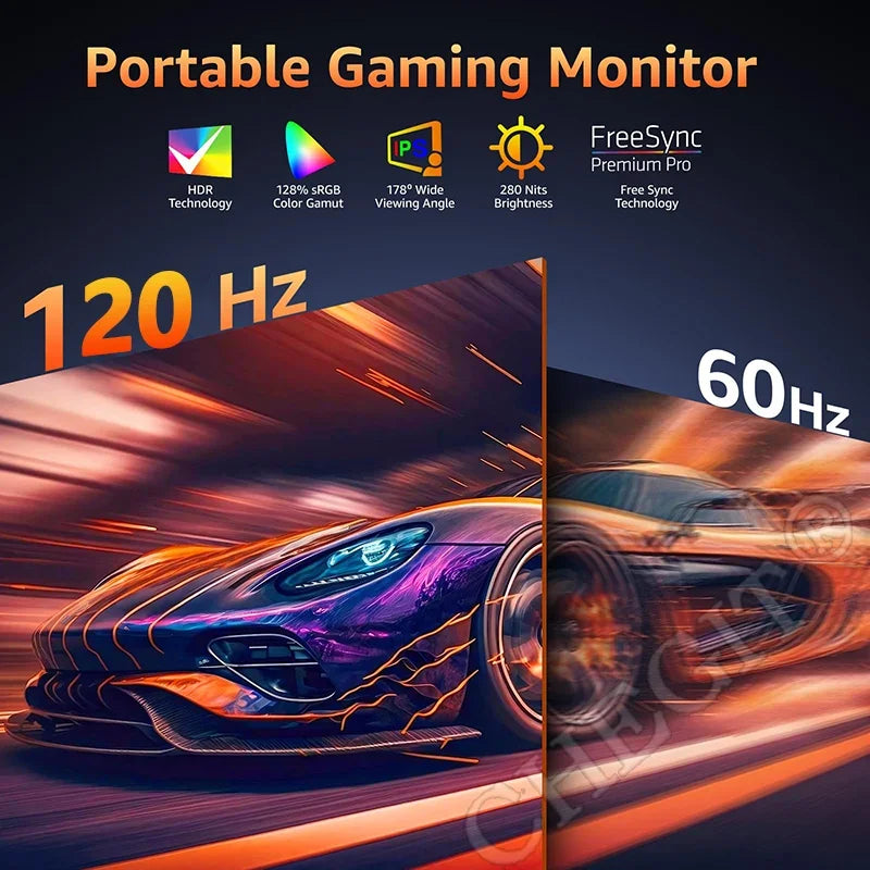 15.6/18.5 Inch Portable Monitor 1080P &ndash; VESA Mount Ready