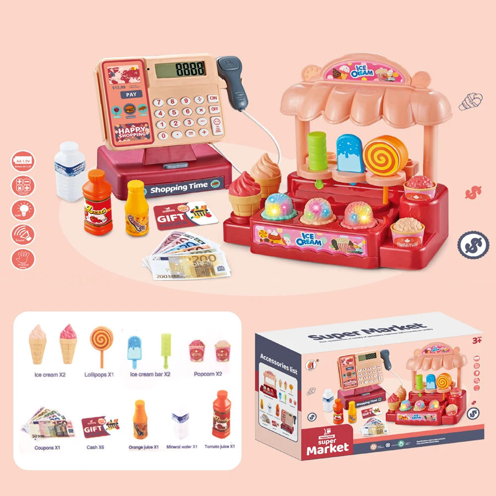 Supermarket Cash Register Game &ndash; Educational Hands On Fun 8888A-7