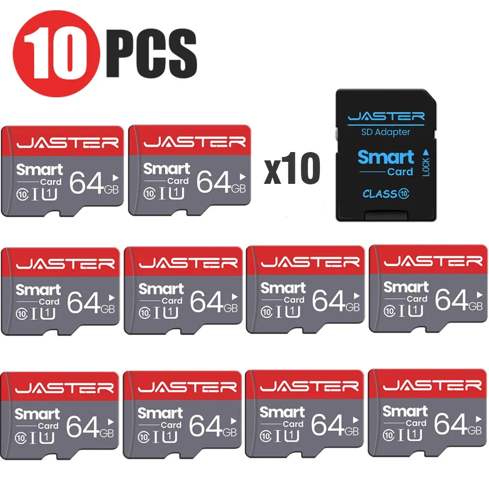 10PCS 256GB High Speed Micro SD Memory Card &ndash; Versatile Storage for Multiple Devices 64GB