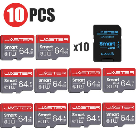 10PCS 256GB High Speed Micro SD Memory Card &ndash; Versatile Storage for Multiple Devices 64GB