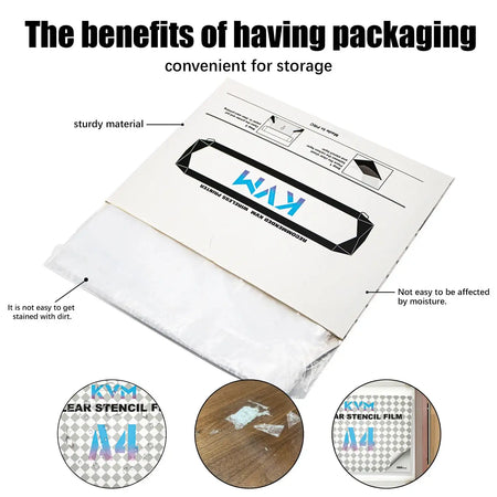 Transparent Tattoo Transfer Paper A4 Printable Stencil