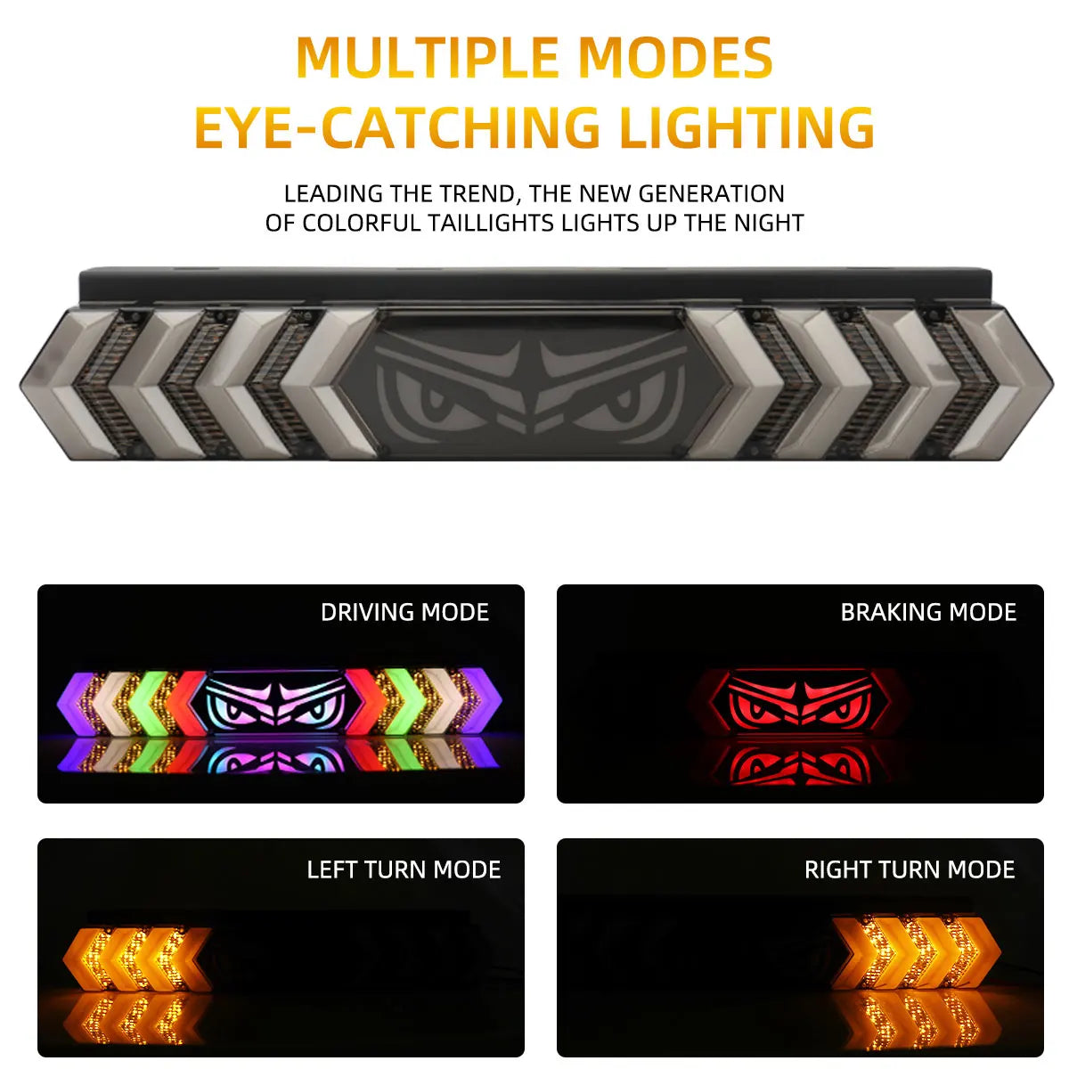 Devil's Eye Tail Lights &ndash; Waterproof and Shockproof LED Signal Lights