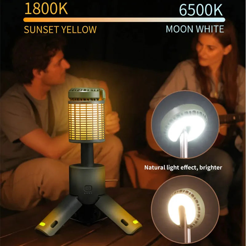 Folding Camping Light &ndash; Portable Telescopic Design