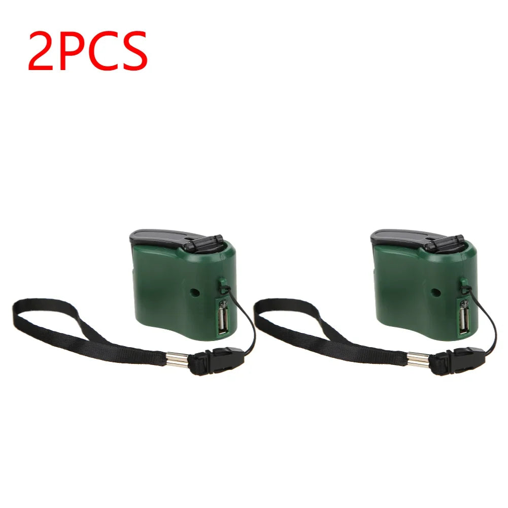 NoEnName_Null Hand Crank Emergency Phone Charger 2PCS