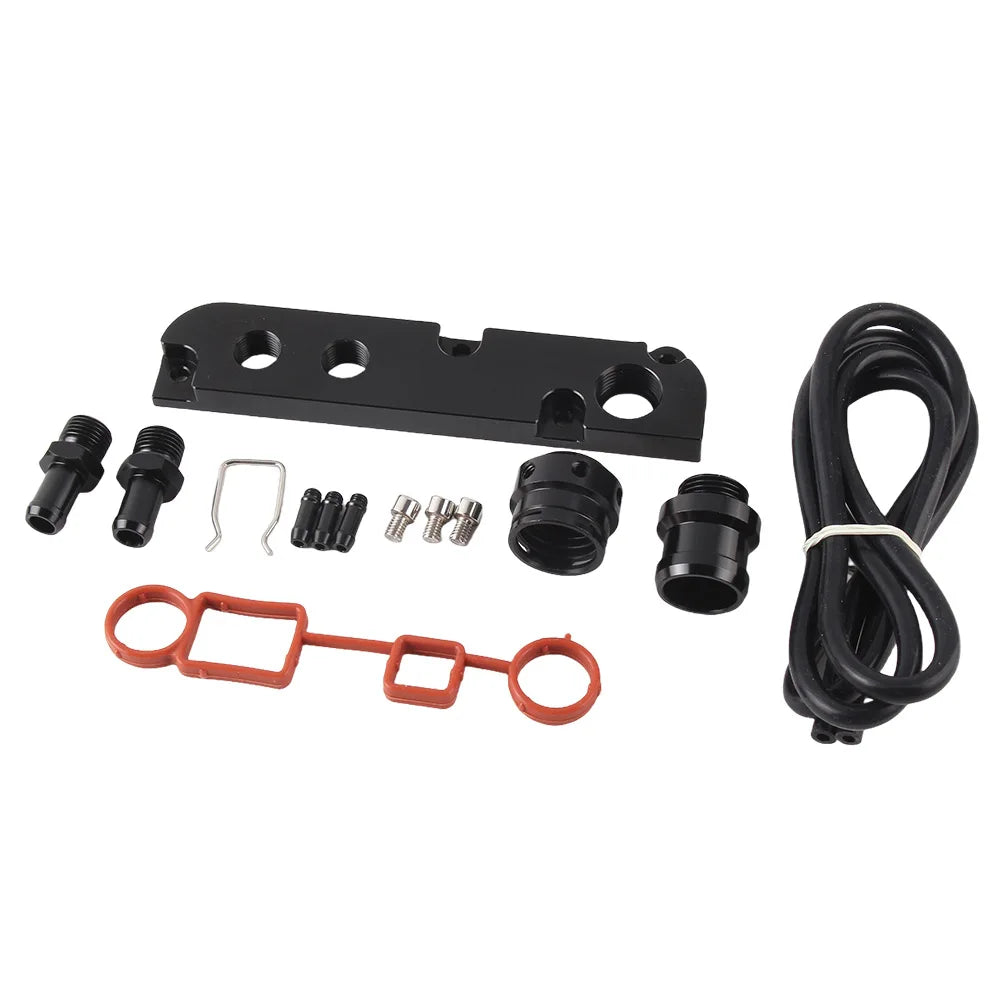 Aluminum PCV Adapter Set for VW Audi Seat Skoda 2.0 TFSI EA113 Gen 1 2 by InterCyprus Trading Ltd