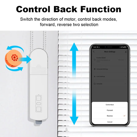 Tuya Zigbee Motorized Curtain Motor