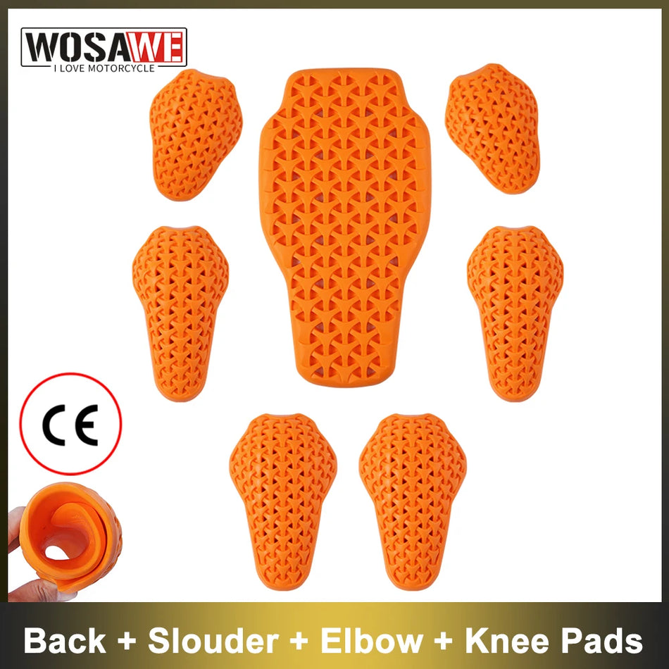 WOSAWE CE Back Protector &ndash; Universal Anti Shock Spine Pad