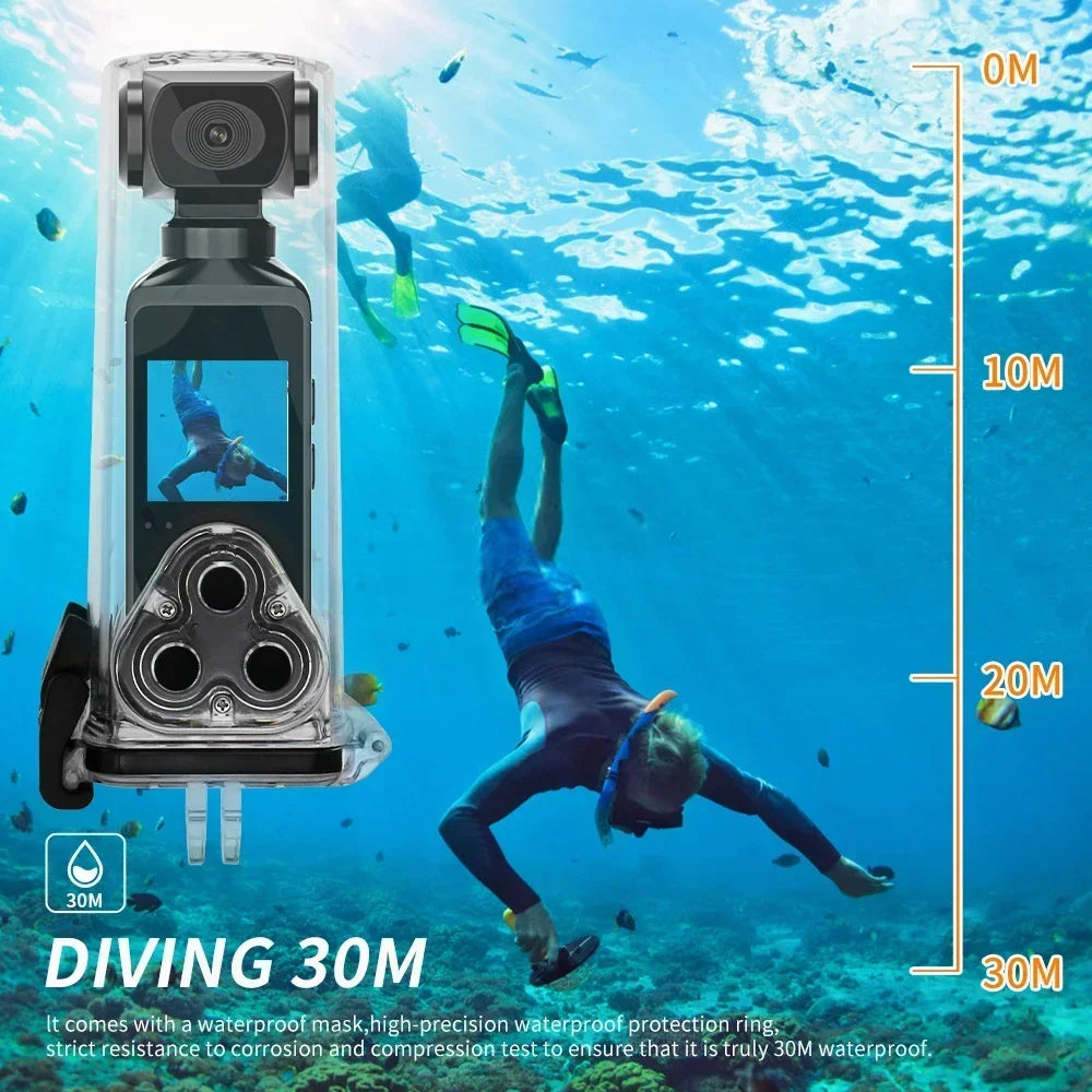 DIXSG 4K Ultra HD Pocket Action Camera &ndash; 270 Degree Rotatable Design