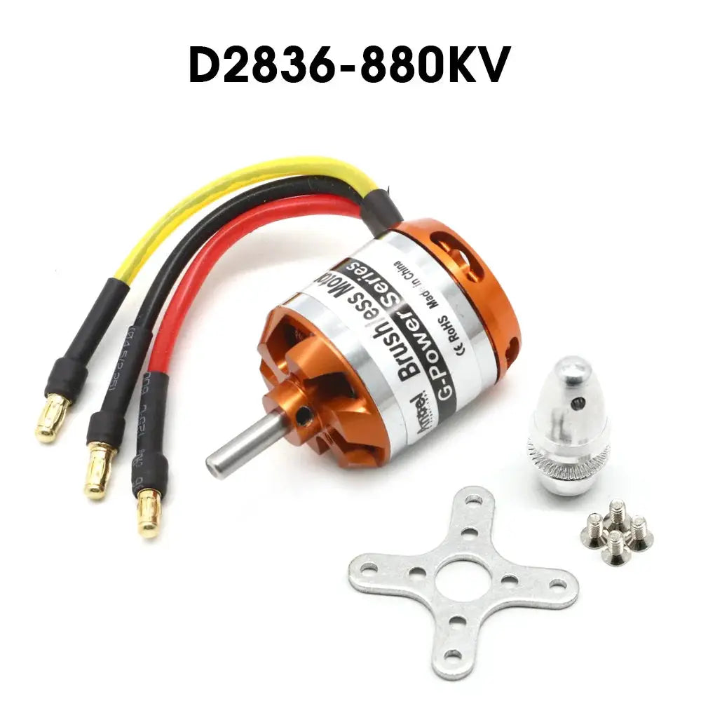 Brushless Motor 2-3S 4S 5S D2830 D2826 D3548 D3542 D3536 D3530 For RC Mini Multicopters Plane Fixed-wing Aircraft by InterCyprus Trading Ltd