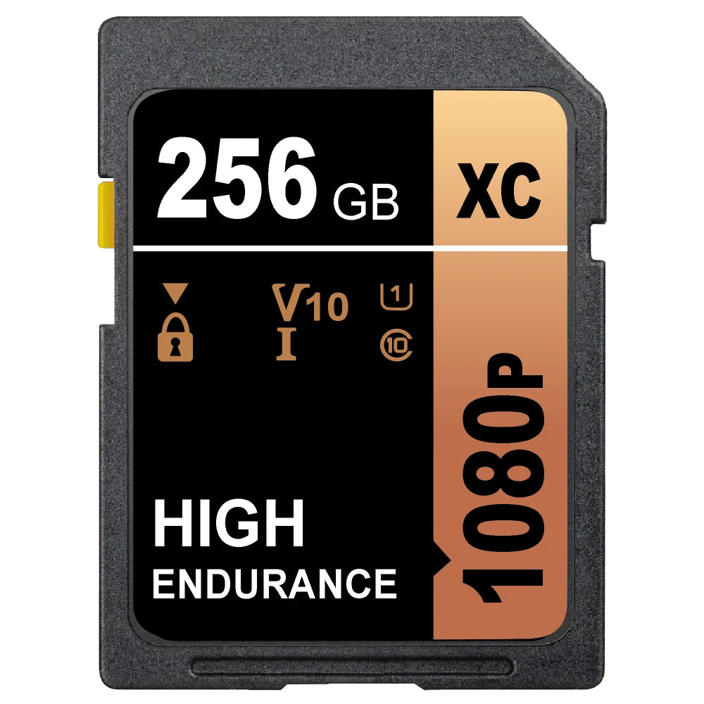 High-Speed Class 10 SD Card for Cameras | 8GB to 512GB | Olevo 256GB